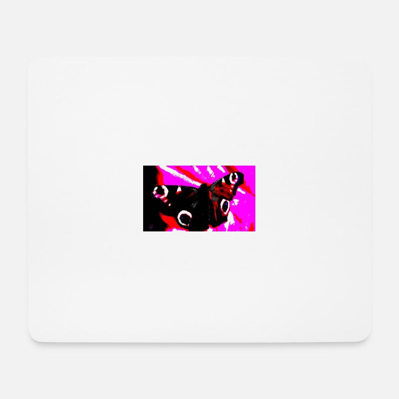 Butterfly - Mousepad (Querformat) - Weiß