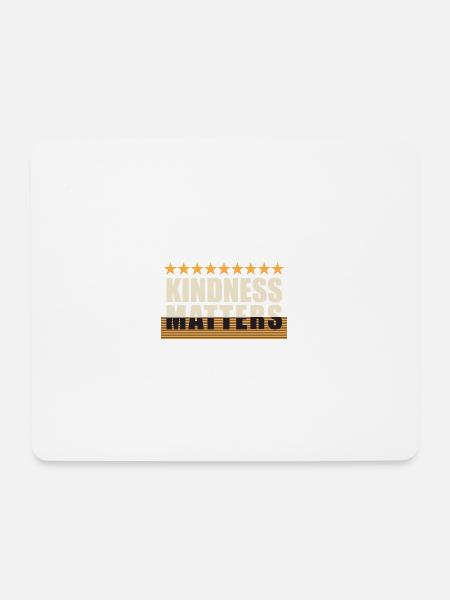 Freundlichkeit ist wichtig, dass die Einbeziehung - Mousepad (Querformat) - Weiß