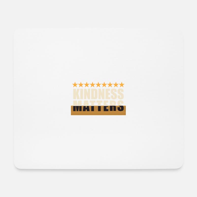 Freundlichkeit ist wichtig, dass die Einbeziehung - Mousepad (Querformat) - Weiß