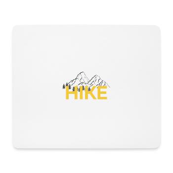 Hiking is a passion - Mouse Pad (horizontal) - white - Front