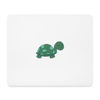 Turtle - Mouse Pad (horizontal) - white - Front