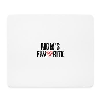 Mother's Favorite - Mouse Pad (horizontal) - white - Front