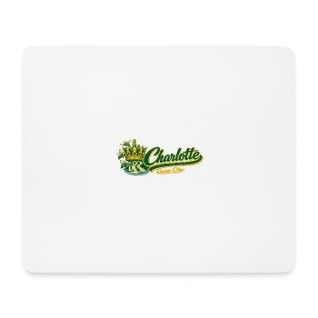 Charlotte Queen City Retro Vintage Design - Mouse Pad (horizontal) - white - Front