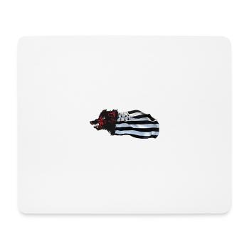 sanglier_breizh - Tapis de souris (format paysage) - blanc - Devant