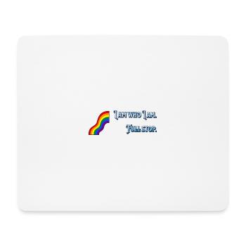 I am what I am - Mouse Pad (horizontal) - white - Front