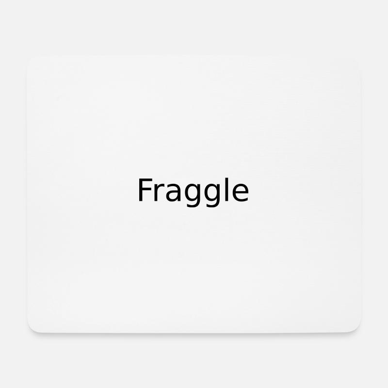 Fraggle - Mousepad (Querformat) - Weiß