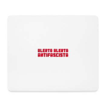 Alerta rouge - Tapis de souris (format paysage) - blanc - Devant