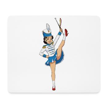 Dansmarieke - Mouse Pad (horizontal) - white - Front