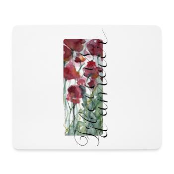 Valentine's Day / Love / Flowers / Fleurs_d_amour - Mouse Pad (horizontal) - white - Front