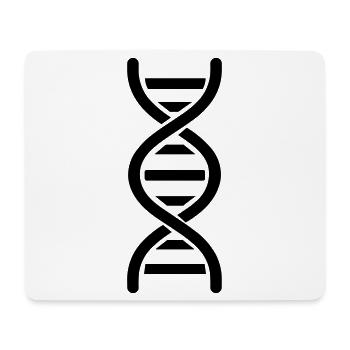 DNS - Mousepad (Querformat) - Weiß - Vorne