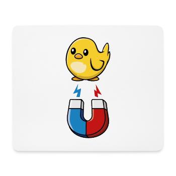 Kükenmagnet - Mousepad (Querformat) - Weiß - Vorne
