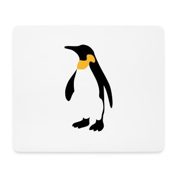 Penguin 2 colors - Mouse Pad (horizontal) - white - Front