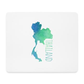 Thailand - Mousepad (Querformat) - Weiß - Vorne