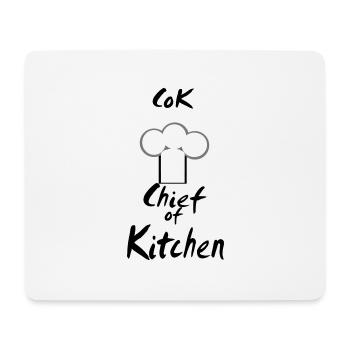 Chefkoch - Mousepad (Querformat) - Weiß - Vorne