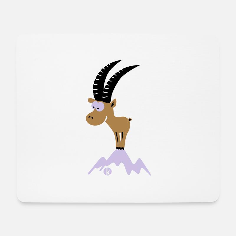 Capricorn - Capricorn (c) - Mouse Pad (horizontal) - white