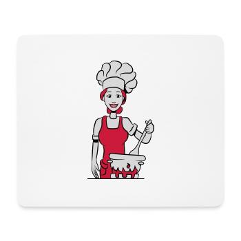 Cook cook - Mouse Pad (horizontal) - white - Front