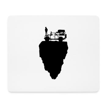 Abenteuer 1 - Mousepad (Querformat) - Weiß - Vorne