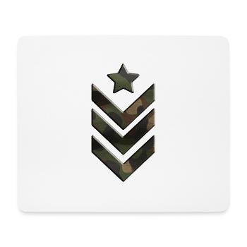 armée américaine - Tapis de souris (format paysage) - blanc - Devant