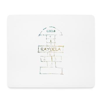 RAYUELA - Mousepad (Querformat) - Weiß - Vorne