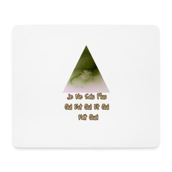 WAWJ Qui Est Qui? Fall Winter 2022 - Tapis de souris (format paysage) - blanc - Devant