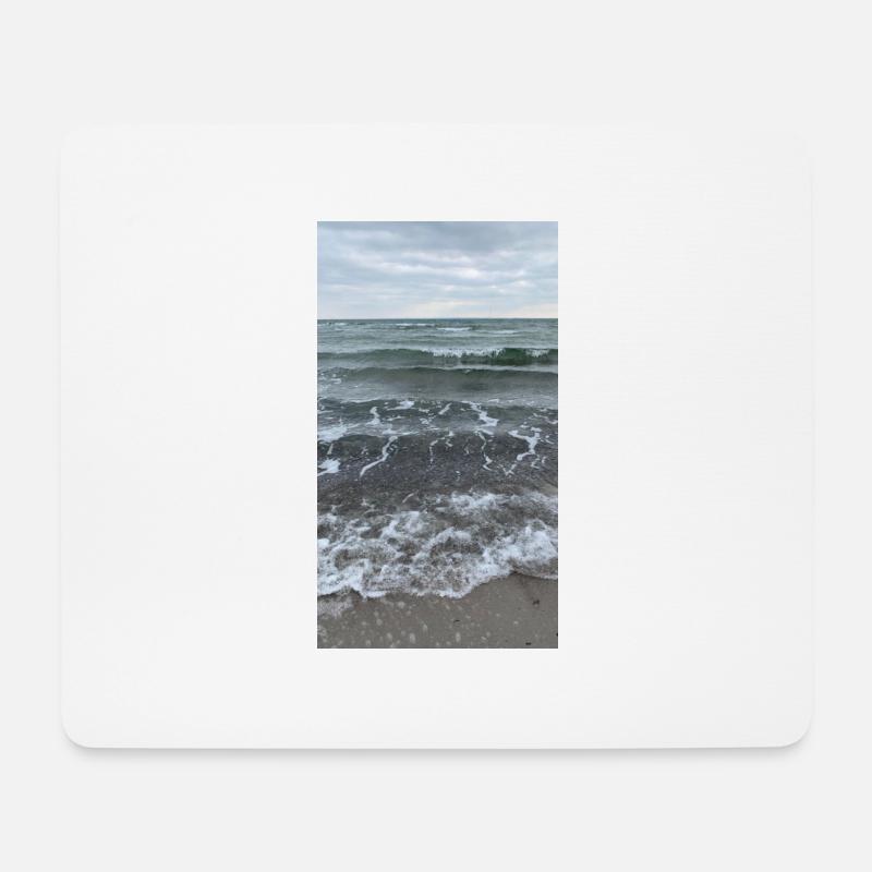meer - Mousepad (Querformat) - Weiß