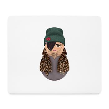 Matryoshka Roxanna - Mouse Pad (horizontal) - white - Front