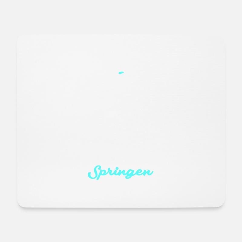 turmspringen turm - Mousepad (Querformat) - Weiß