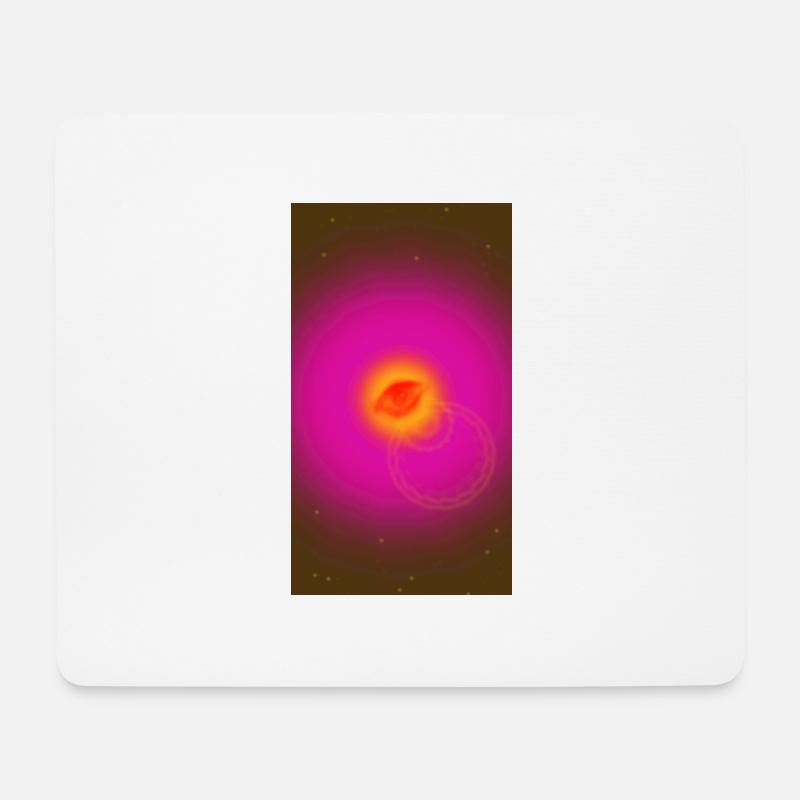 Super-Nova - Mousepad (Querformat) - Weiß