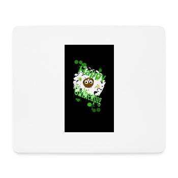 The Design mit the (Meer)Schwein - Mousepad (Querformat) - Weiß - Vorne