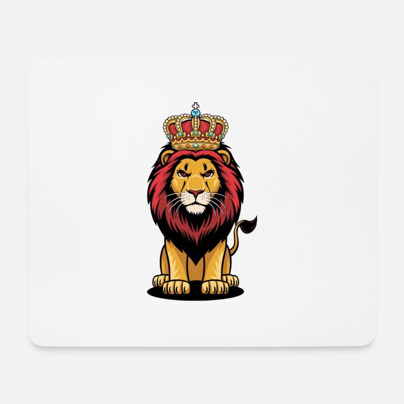 Royal Roar - Mouse Pad (horizontal) - white