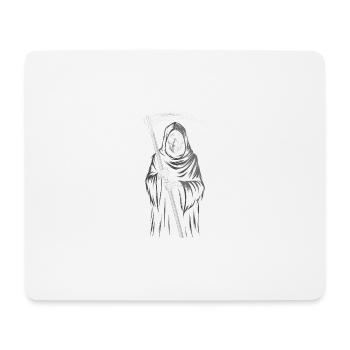 Grim Reaper - Superbe citation de Skeleton Time - Tapis de souris (format paysage) - blanc - Devant