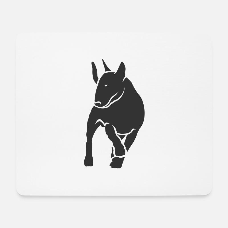 bully_inmotion - Mousepad (Querformat) - Weiß