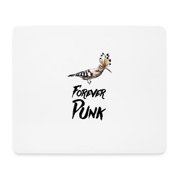 Forever Punk Vogel - Mousepad (Querformat) - Weiß - Vorne