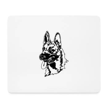 Malinois - Belgian Malinois dog sport Wilsigns - Mouse Pad (horizontal) - white - Front