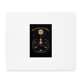 B0E4938C 0F0C 4ACB AF61 0519AA5AC420 - Mousepad (Querformat) - Weiß - Vorne