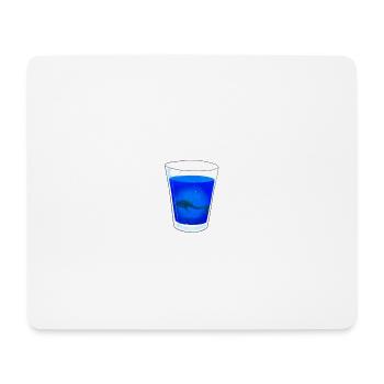 Plongée sous marine - Tapis de souris (format paysage) - blanc - Devant