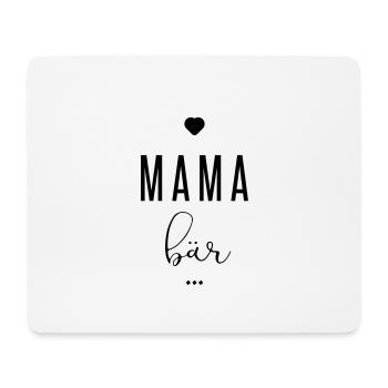 mama bar - Tapis de souris (format paysage) - blanc - Devant