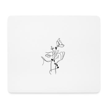 some flower girl - Mouse Pad (horizontal) - white - Front