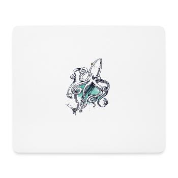 shirt, design, t-shirt - Mouse Pad (horizontal) - white - Front