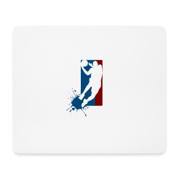 basketball - Mouse Pad (horizontal) - white - Front