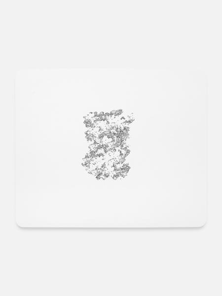 The World without Art is just `Eh` - Banksy zitat - Mousepad (Querformat) - Weiß