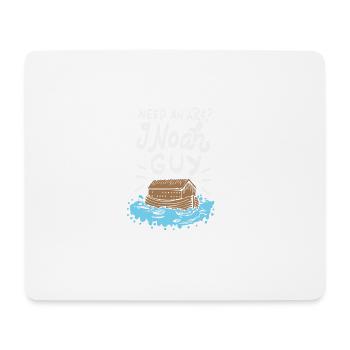 Besoin d'une arche I Noah Guy Wordplay Religion Pun cadeau - Tapis de souris (format paysage) - blanc - Devant