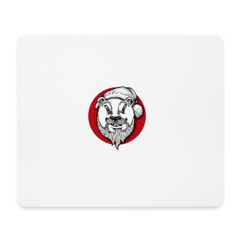 Happy Christmas Design - Mousepad (Querformat) - Weiß - Vorne