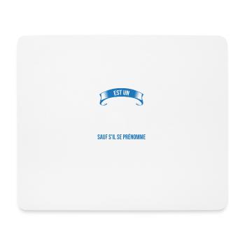 Eric idéal mythe cadeau noël - Tapis de souris (format paysage) - blanc - Devant