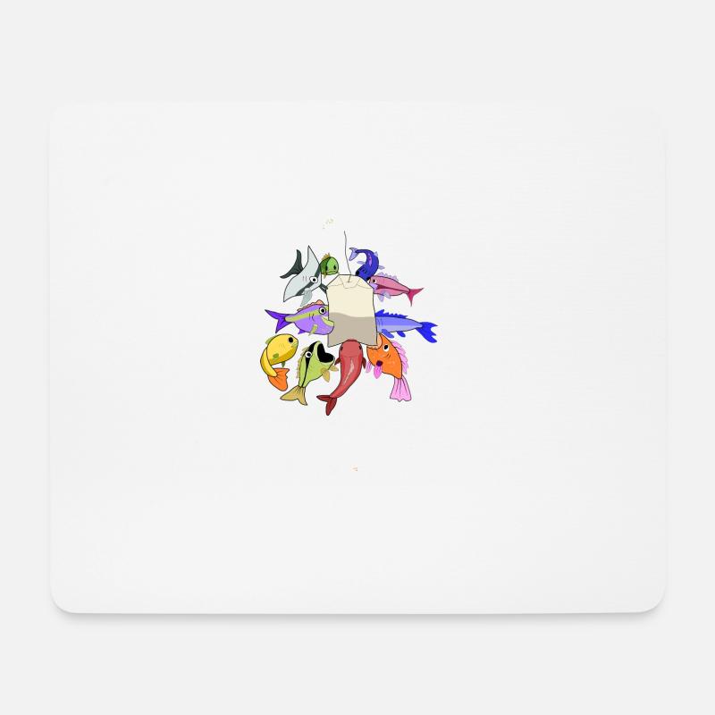 Tee-Party - Mousepad (Querformat) - Weiß
