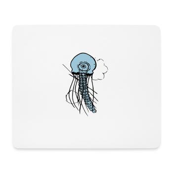 jellyfish - Mouse Pad (horizontal) - white - Front