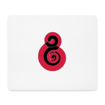Spiral Black Soulfly - Mousepad (Querformat) - Weiß - Vorne
