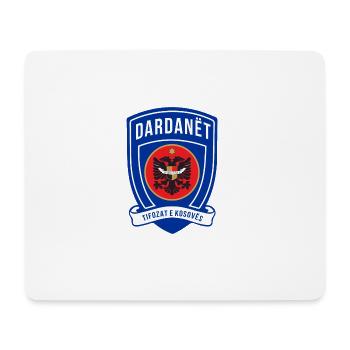 L'écusson de football Dardanët - Tapis de souris (format paysage) - blanc - Devant