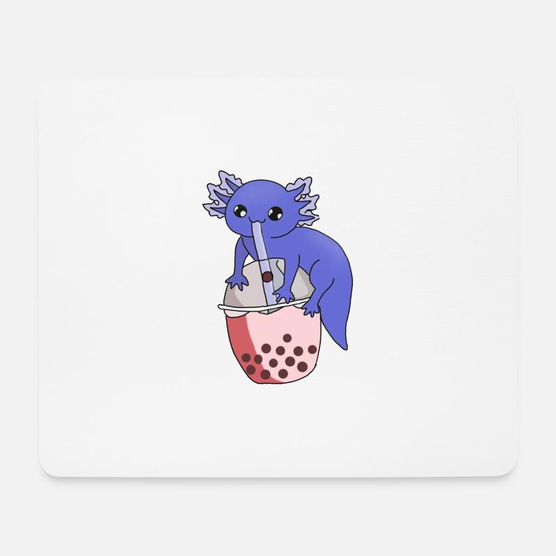 BubbleAxo - Mousepad (Querformat) - Weiß