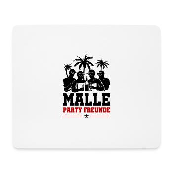 Malle Party Freunde Urlaub Mallorca - Mousepad (Querformat) - Weiß - Vorne